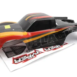 BLACKZON Vyper SC Printed Body - Red/Orange