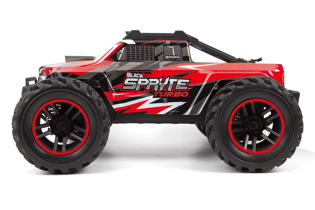 BLACKZON Spryte MT Turbo 1/20 4WD Monster Truck - Red – view 2