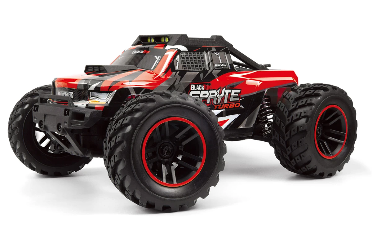 BLACKZON Spryte MT Turbo 1/20 4WD Monster Truck - Red – view 3