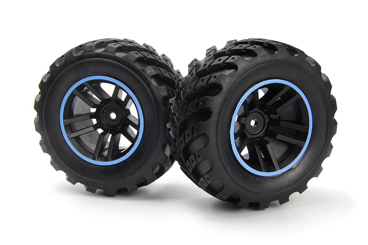 BLACKZON Spryte Wheels/Tires Assembled (Black/Blue)