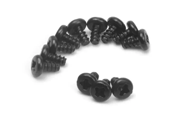 BLACKZON Pan Head Self-Tapping Screws PBH02*4mm