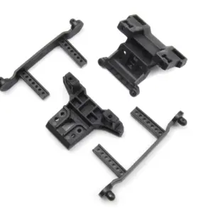 BLACKZON Front & Rear Shock Tower Set With Body Posts