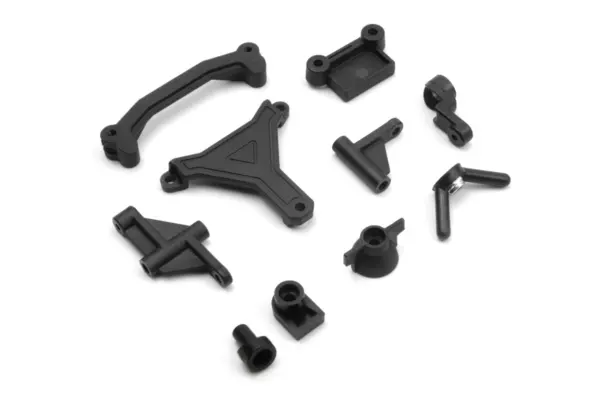 BLACKZON Steering Posts, Ackerman & Servo Plate