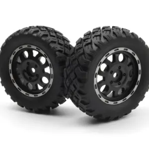 BLACKZON Assembled Wheel & Tyre Set (2pcs)