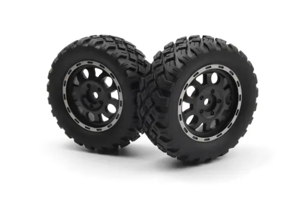 BLACKZON Assembled Wheel & Tyre Set (2pcs)