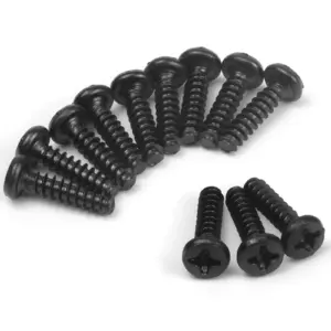 BLACKZON Pan Head Tapping Screws PBHO3x12mm (12pcs)