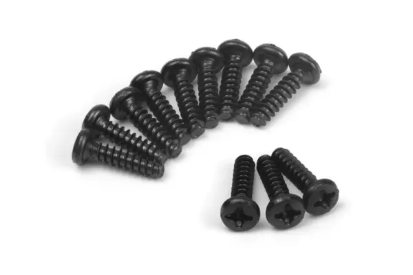 BLACKZON Pan Head Tapping Screws PBHO3x12mm (12pcs)