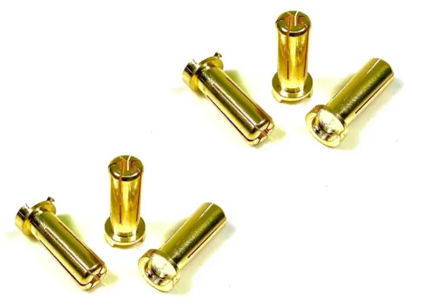 5mm Bullet Plugs (6)