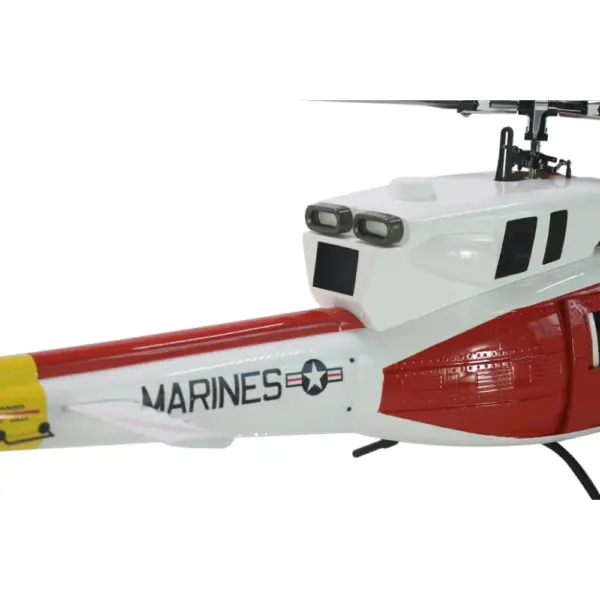 FLISHRC UH-1N Bell 212 Twin Huey (Rescue painting) RTF FL500 V2 500-Class/Size Scale RC Helicopter