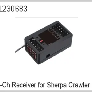 6-Channel Receiver for CR3.4 Crawler