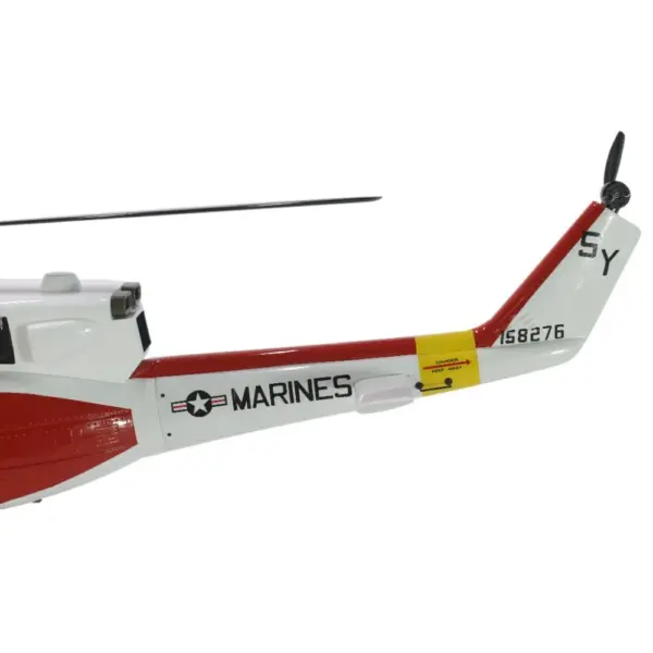 FLISHRC UH-1N Bell 212 Twin Huey (Rescue painting) RTF FL500 V2 500-Class/Size Scale RC Helicopter