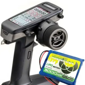 9-Channel Radio "CR9T" 2.4GHz incl. RX & LiPo