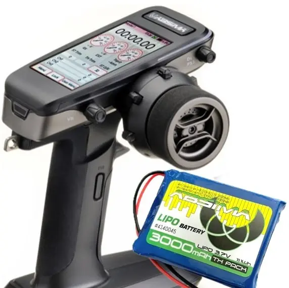 9-Channel Radio "CR9T" 2.4GHz incl. RX & LiPo