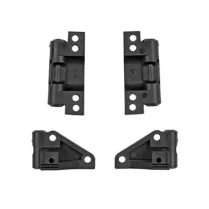 Team Associated Rc10 Arm Mounts Front Rear Black