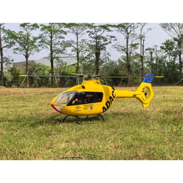 FLISHRC EC135 (Yellow painting) RTF FL500 V2 500 Class/Size Scale RC Helicopter