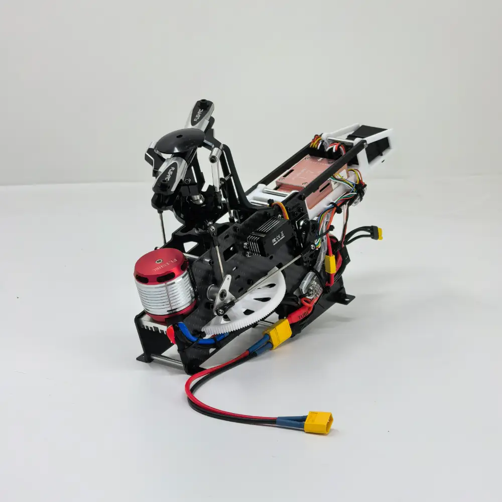 FLISHRC UH-1N Bell 212 Twin Huey Parts 500-size Scale Helicopter - Mechanical Assembly (including electronic equipment)
