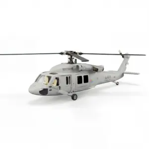 FLISHRC SH-60 SeaHawk (Gray) RTF FL500 V2 500 Class/Size Scale RC Helicopter