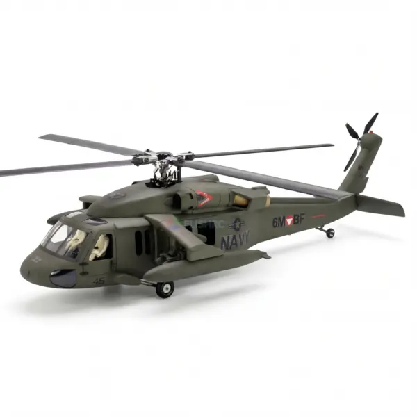 FLISHRC UH-60 BlackHawk (Olive green) RTF FL500 V2 500 Class/Size Scale RC Helicopter