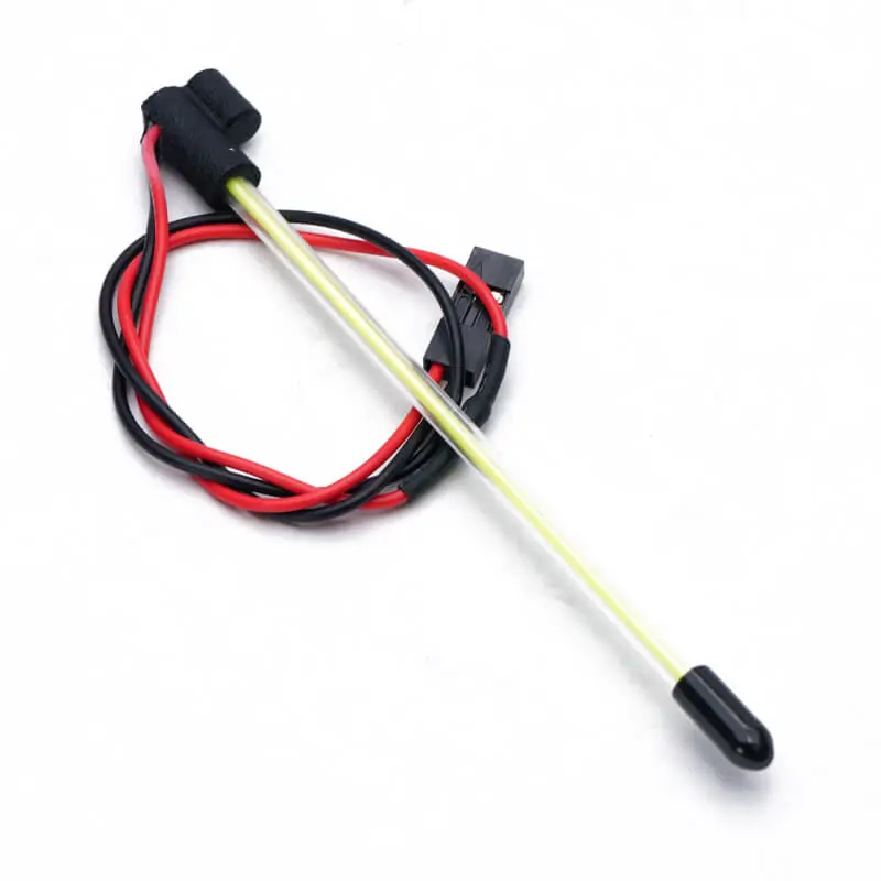 Fastrax Led Whip Light Antenna WMount 124th - Green