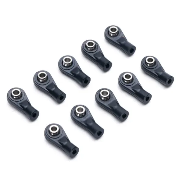 Fastrax Curved Nylon Rod Ends 20x10mm M3 Screw 10pcs