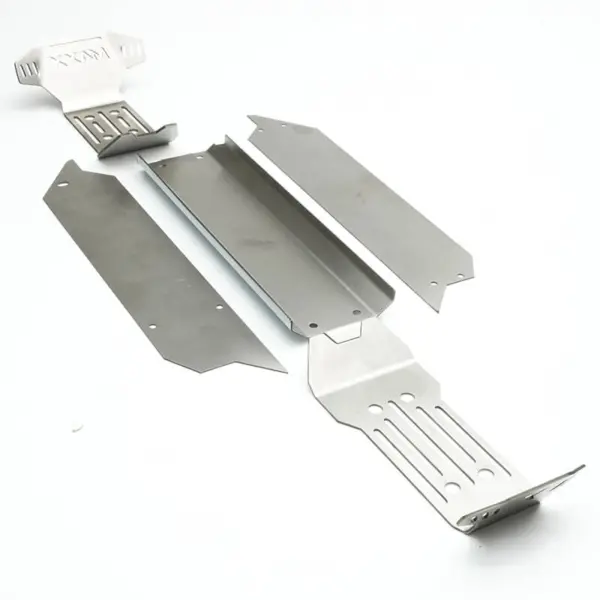 Fastrax Maxx Stainless Steel Chassis Armor Skid Plate Kit