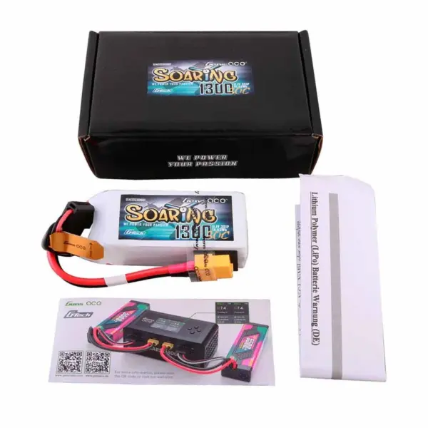Gensace Soaring Lipo 3s 11.1v-1300-30c (Xt60) 71.5x21mm 110g G-Tech