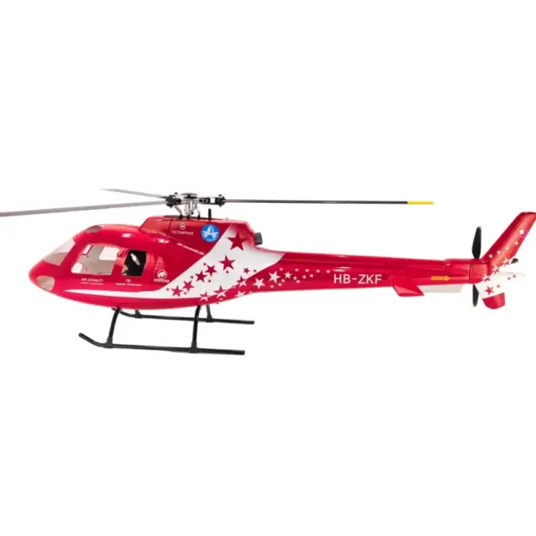 FLISHRC AS350 Ecureuil Squirrel (star-patterned) RTF FL500 V2 500-Class/Size Scale RC Helicopter