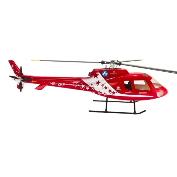 FLISHRC AS350 Ecureuil Squirrel (star-patterned) RTF FL500 V2 500-Class/Size Scale RC Helicopter
