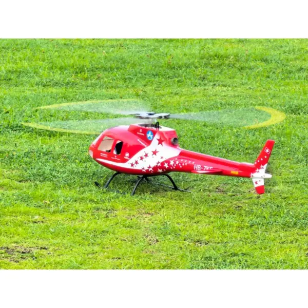 FLISHRC AS350 Ecureuil Squirrel (star-patterned) RTF FL500 V2 500-Class/Size Scale RC Helicopter