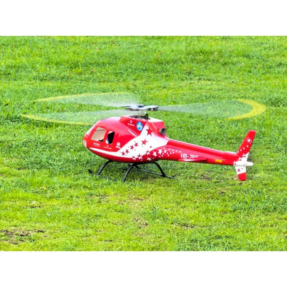 FLISHRC AS350 Ecureuil Squirrel (star-patterned) RTF FL500 V2 500-Class/Size Scale RC Helicopter – view 7