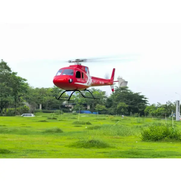 FLISHRC AS350 Ecureuil Squirrel (star-patterned) RTF FL500 V2 500-Class/Size Scale RC Helicopter