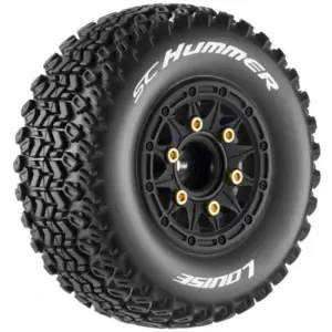 Louise Rc Sc-Hummer 1/10 Soft 12,14,17mm Hex Fr Black