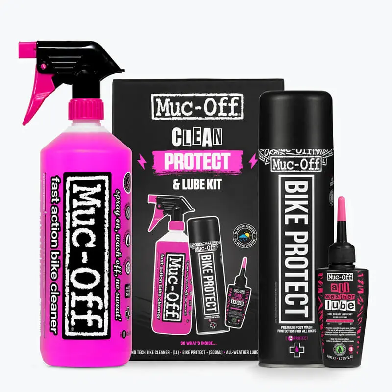 Muc-Off Mo94 Lubricant Nano Bike Cleaner Bio Wet Lube Kit