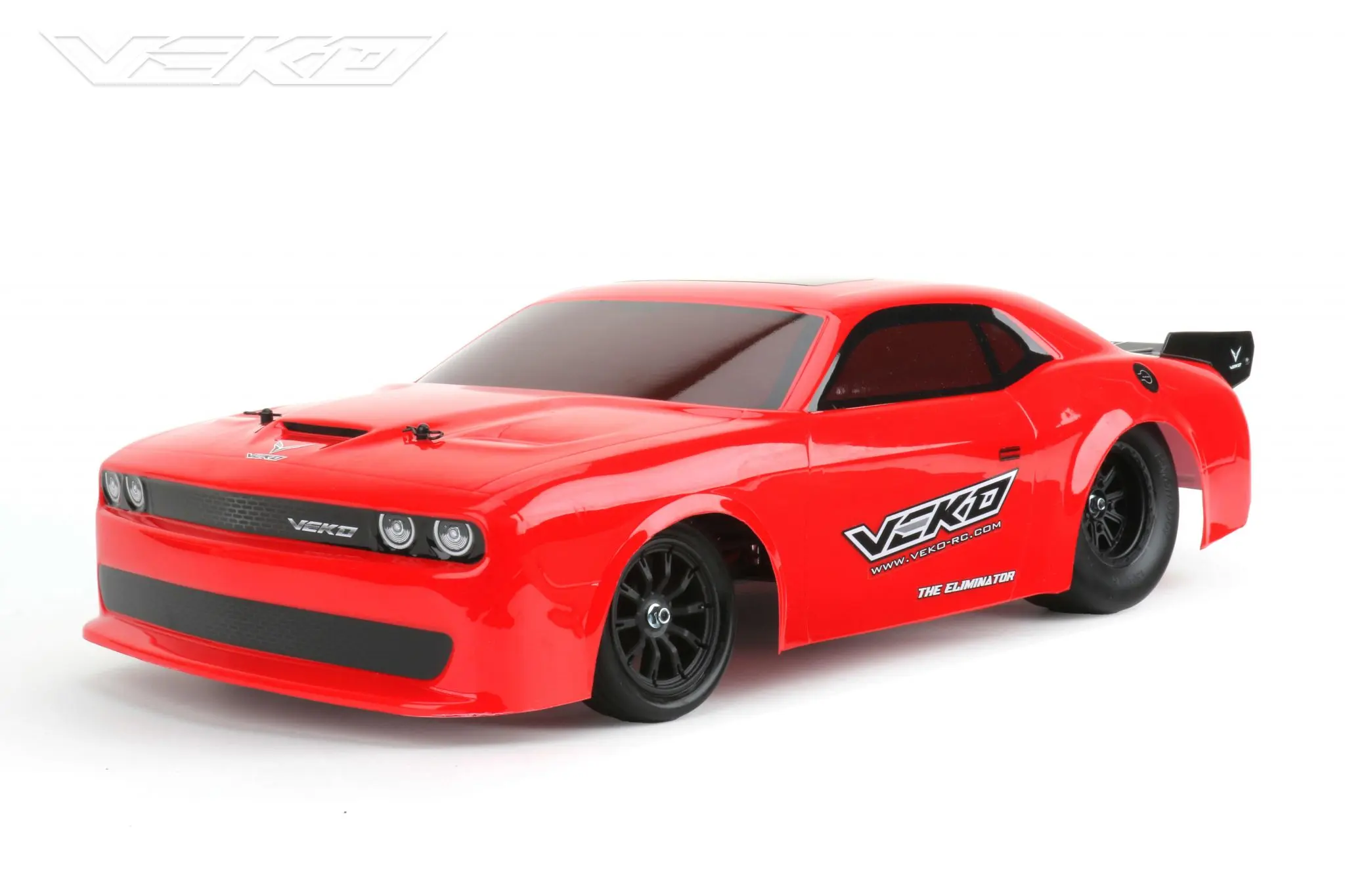 Veko Eliminator Charger red 1:10 RC drag racing car