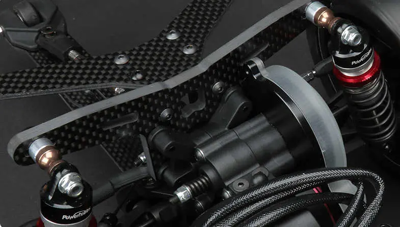 Veko Eliminator Charger 1:10 Drag Racing Carbon RTR