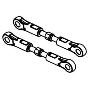 Adjustable Upper Tie Rods (2)