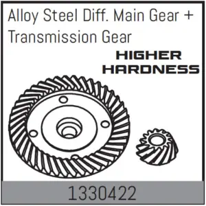 Alloy Steel Diff. Crown Gear + Transmission Gear