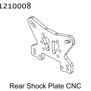 Alu Rear Shock Tower - Buggy