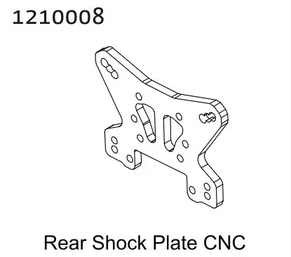 Alu Rear Shock Tower - Buggy