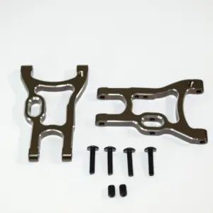 Aluminum lower suspension arm rear (2) RTR/BL