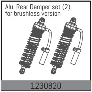 Aluminum Rear Shock Set (2)