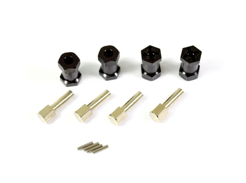 Aluminum track spreader for Crawler 12mm (Black)
