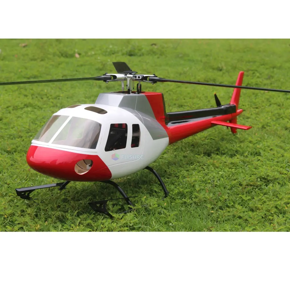 FLISHRC AS350 Squirrel RTF FL500 V2 500-Class/Size Scale RC Helicopter – view 3