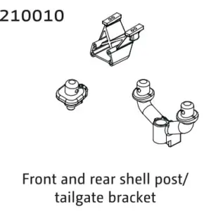 Body and Wing Mount Set