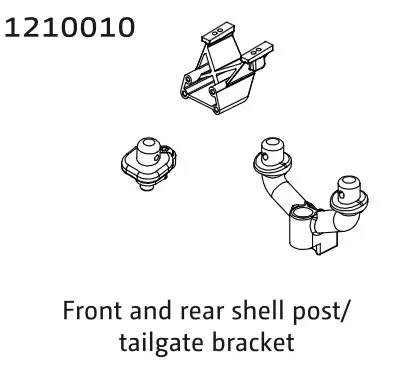 Body and Wing Mount Set