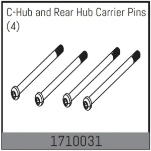 C-Hub and Rear Hub Carrier Pins (4)