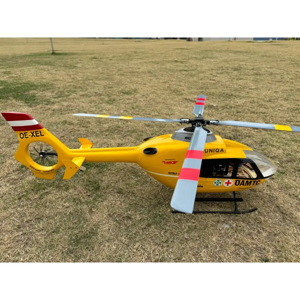 FLISHRC EC135 (ERA custom painting) RTF FL500 V2 500 Class/Size Scale RC Helicopter – view 6