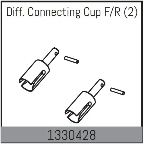 Diff. Connecting Cup F/R (2)