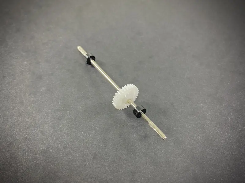 Drive Shaft with Gear 1:24 Scale