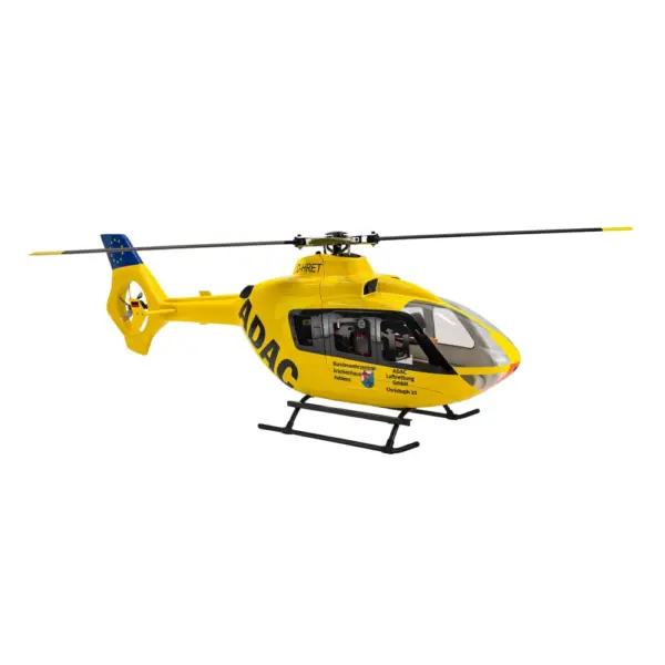 FLISHRC EC135 (Yellow painting) RTF FL500 V2 500 Class/Size Scale RC Helicopter